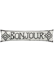Furn Bounjour Mosaic Message Velvet Draught Excluder - Imagem 3 de 5