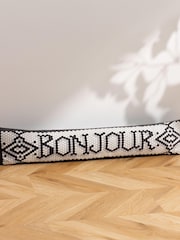 Furn Bounjour Mosaic Message Velvet Draught Excluder - Imagem 5 de 5