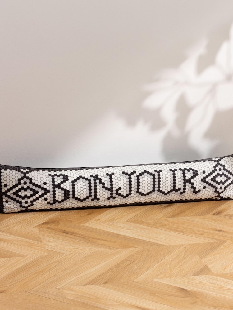 Furn Bounjour Mosaic Message Velvet Draught Excluder - Imagem 5 de 5