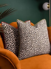 Wylder Green Nympha Abstract Spot Feather Filled Cushion - Image 2 of 5
