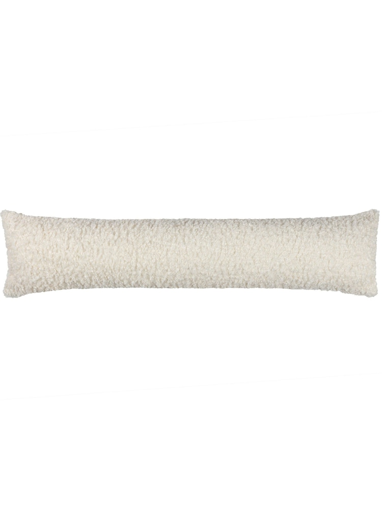 Yard Ecru Cream Cabu Boucle Shearling Draught Excluder - Image 2 of 3