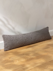 Yard Storm Grey Cabu Boucle Shearling Draught Excluder - Image 1 of 3