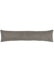 Yard Storm Grey Cabu Boucle Shearling Draught Excluder - Image 2 of 3