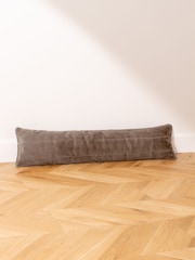Paoletti Natural Empress Faux Fur Draught Excluder - Image 1 of 3
