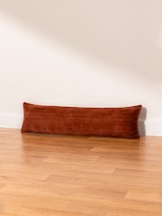 Paoletti Orange Empress Faux Fur Draught Excluder - Image 1 of 3