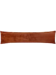 Paoletti Orange Empress Faux Fur Draught Excluder - Image 2 of 3