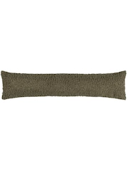 Yard Khaki Green Cabu Boucle Shearling Draught Excluder - Image 2 of 3