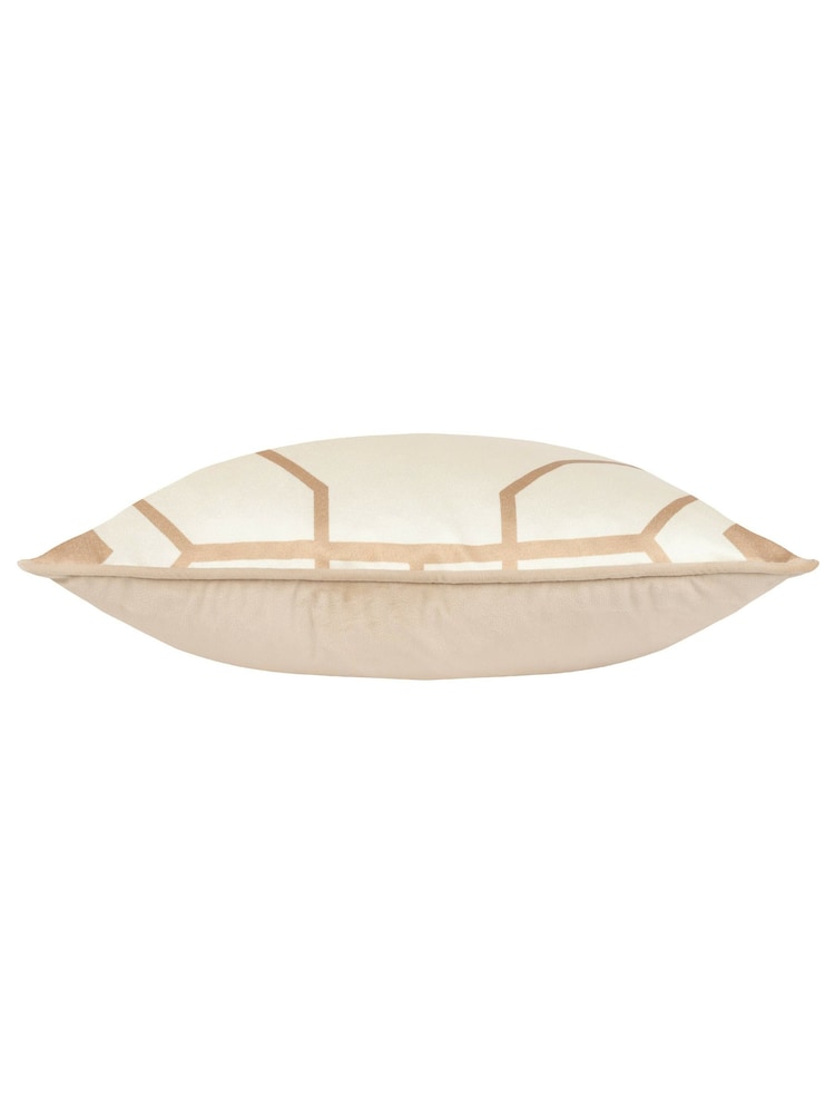 Furn Gold Bee Deco Geometric Polyester Filled Cushion - Image 6 of 6 Furn Gold Bee Deco Geometric Polyester Filled Cushion - Image 6 of 6
