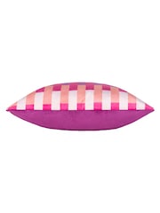 heya home Pink Dashing Velvet Feather Filled Cushion - Image 5 of 6