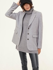 Baukjen Grey Gaya Recycled Blazer - Image 1 of 7