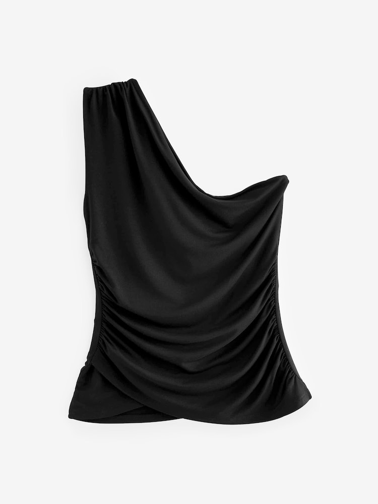 Baukjen, Veronica, Top mit Lenzing™ Ecovero™, Schwarz - Bild 5 von 5