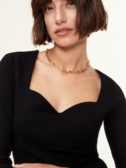 Baukjen Black Theodora Top with Lenzing™ Ecovero™ - Image 3 of 4