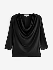 Baukjen Black Theodora Top with Lenzing™ Ecovero™ - Image 4 of 4