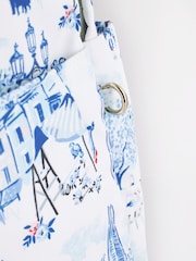 رسم بطبعة لندن باللونين الأبيض/ الأزرق - حقيبة ظهر مدمجة من Cath Kidston - صورة 5 من 10