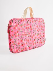 Cath Kidston Pink Floral 15 Inch Laptop Case - Image 1 of 6