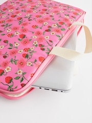 Cath Kidston Pink Floral 15 Inch Laptop Case - Image 5 of 6
