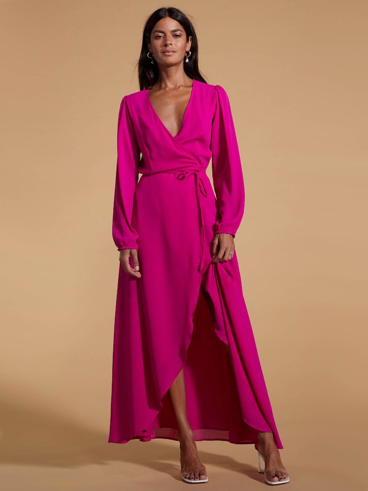 magenta - Tanzendes Jagger-Maxikleid mit Leopardenmuster - Bild 1 von 4 magenta - Tanzendes Jagger-Maxikleid mit Leopardenmuster - Bild 1 von 4