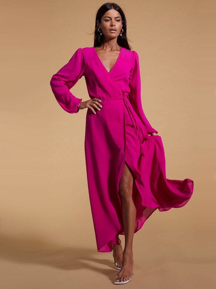magenta - Tanzendes Jagger-Maxikleid mit Leopardenmuster - Bild 4 von 4 magenta - Tanzendes Jagger-Maxikleid mit Leopardenmuster - Bild 4 von 4
