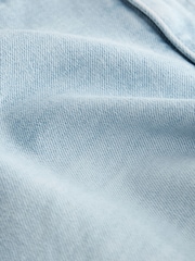 Bleach Super Soft Raw Hem Denim Shorts - Image 6 of 6