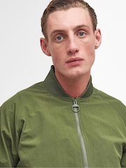 Barbour® Palm Green Beaumont Showerproof Lightweight Jacket - Image 2 of 5