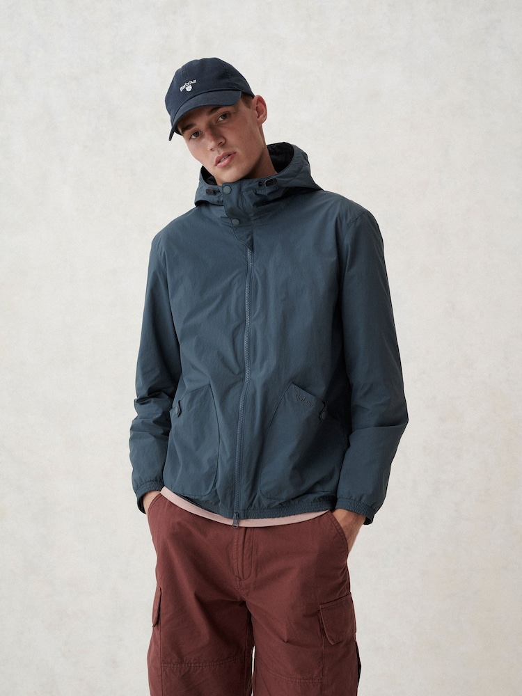 Barbour® Slate Grey Farnham Showerproof Lightweight Jacket - Image 1 of 15