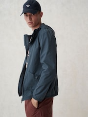 Barbour® Slate Grey Farnham Showerproof Lightweight Jacket - Image 3 of 15