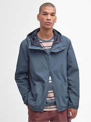 Barbour® Slate Grey Farnham Showerproof Lightweight Jacket - Image 6 of 15