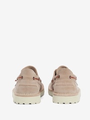 Barbour® Stone Suede Mousa Boat Shoes - Image 2 of 5