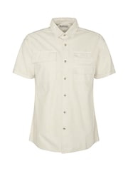 Barbour® Stone Catterick Utility Short Sleeve 100% Cotton Shirt - Image 6 of 6