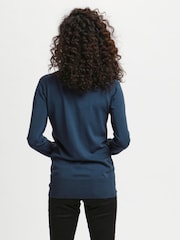 Kaffe Astrid Long Sleeve Regular Fit Roll Neck Jumper - Image 2 of 5