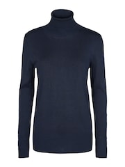 Kaffe Astrid Long Sleeve Regular Fit Roll Neck Jumper - Image 4 of 5