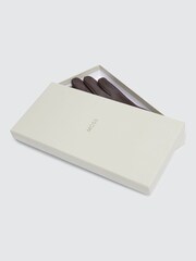 MOSS Brown Chocolate Leather Gloves - Image 3 of 3