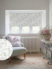 Shabby Chic by Rachel Ashwell® Lavender Breezy Leaves Made to Measure Roller Blinds - Image 1 of 6