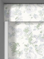 Shabby Chic by Rachel Ashwell® Lavender Breezy Leaves Made to Measure Roller Blinds - Image 3 of 6