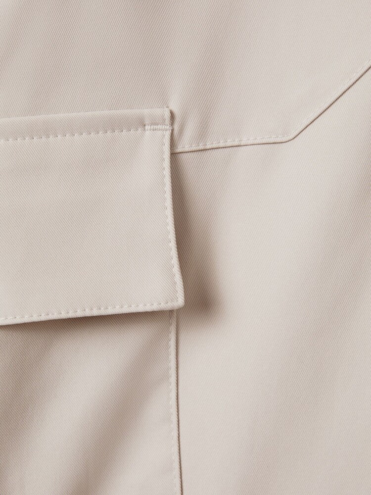 Reiss Stone Lavenham Technical Drawstring Cargo Trousers - Image 7 of 7 Reiss Stone Lavenham Technical Drawstring Cargo Trousers - Image 7 of 7