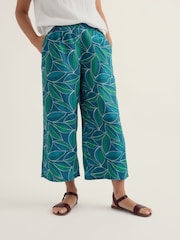 Seasalt Cornwall Green Peaceful Haven Culottes - Image 2 of 5