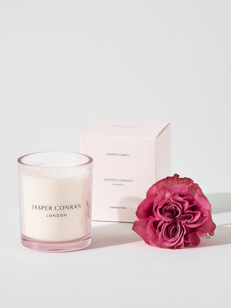 Jasper Conran London Damask Rose Fragranced Candle - Image 1 of 4