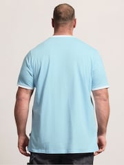 BadRhino Big & Tall Blue Long Ringer T-Shirt - Image 3 of 6