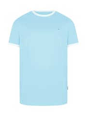 BadRhino Big & Tall Blue Long Ringer T-Shirt - Image 5 of 6
