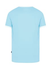 BadRhino Big & Tall Blue Long Ringer T-Shirt - Image 6 of 6