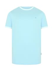 BadRhino Big & Tall Blue Ringer T-Shirt - Image 5 of 6