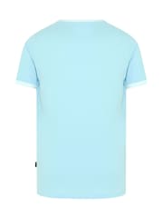 BadRhino Big & Tall Blue Ringer T-Shirt - Image 6 of 6