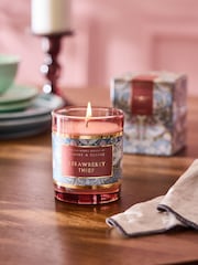 Clarke and Clarke Blush William Morris Designs Strawberry Thief Scented Candle - Image 3 of 5