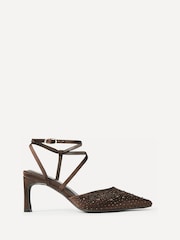 Linzi Brown Attire Embellished Court Heels - Image 2 of 5