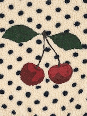 Konges Sløjd White Jody Embroidery Teddy Jacket - Image 4 of 4
