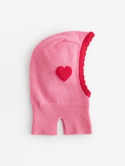 Konges Sløjd Pink Collette Balaclava Hat - Image 1 of 5