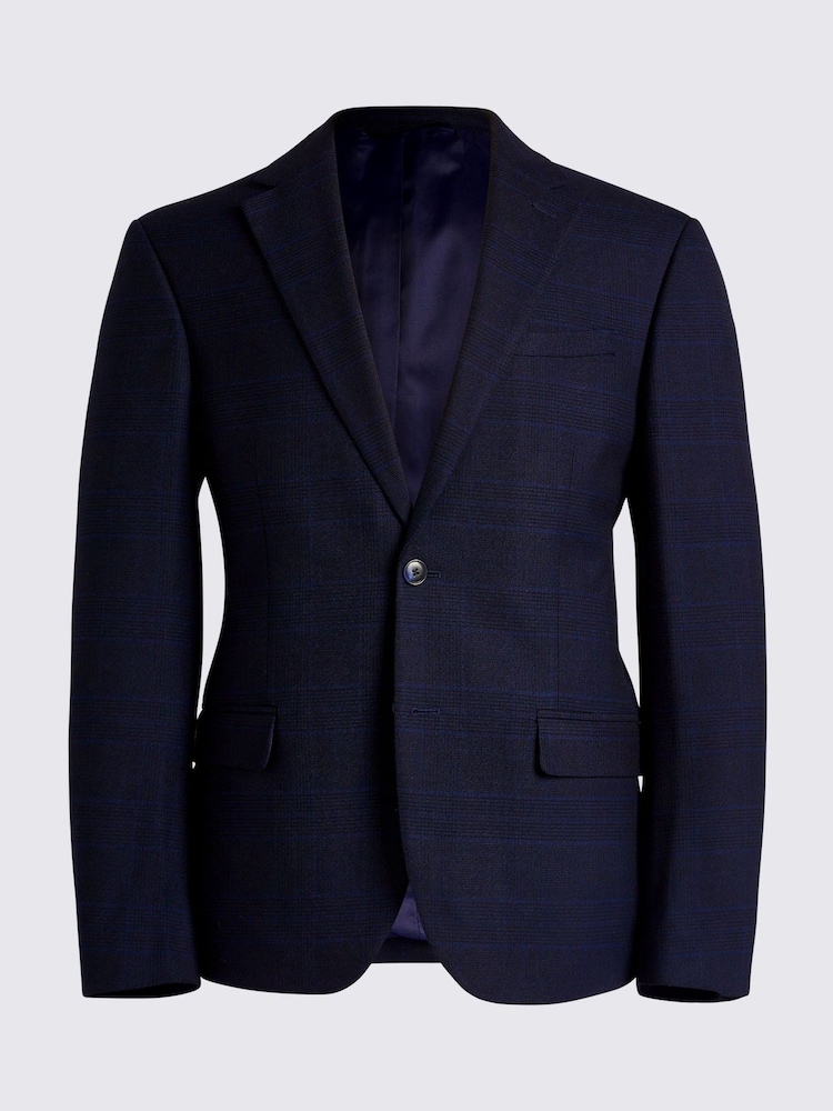 Moss Jacke in schmaler Passform mit Karos - Bild 7 von 7