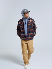 Animal Blue Tide Organic Mens Shirt - Image 4 of 10