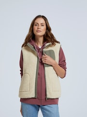 Animal Cream Hennie Womens Gilet - Image 2 of 5