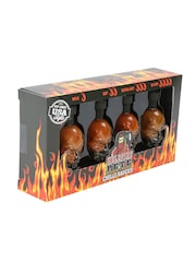 Kimm & Miller Hellfire Mini Chilli Skulls Sauces Set of 4 - Image 3 of 4